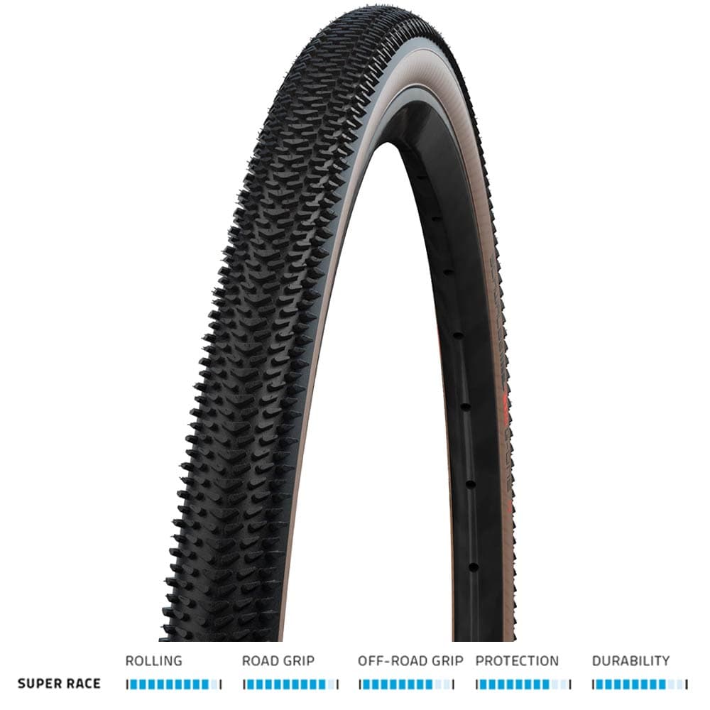 Schwalbe G-One R Evo V-Guard TLE 700x35c Fold Tan