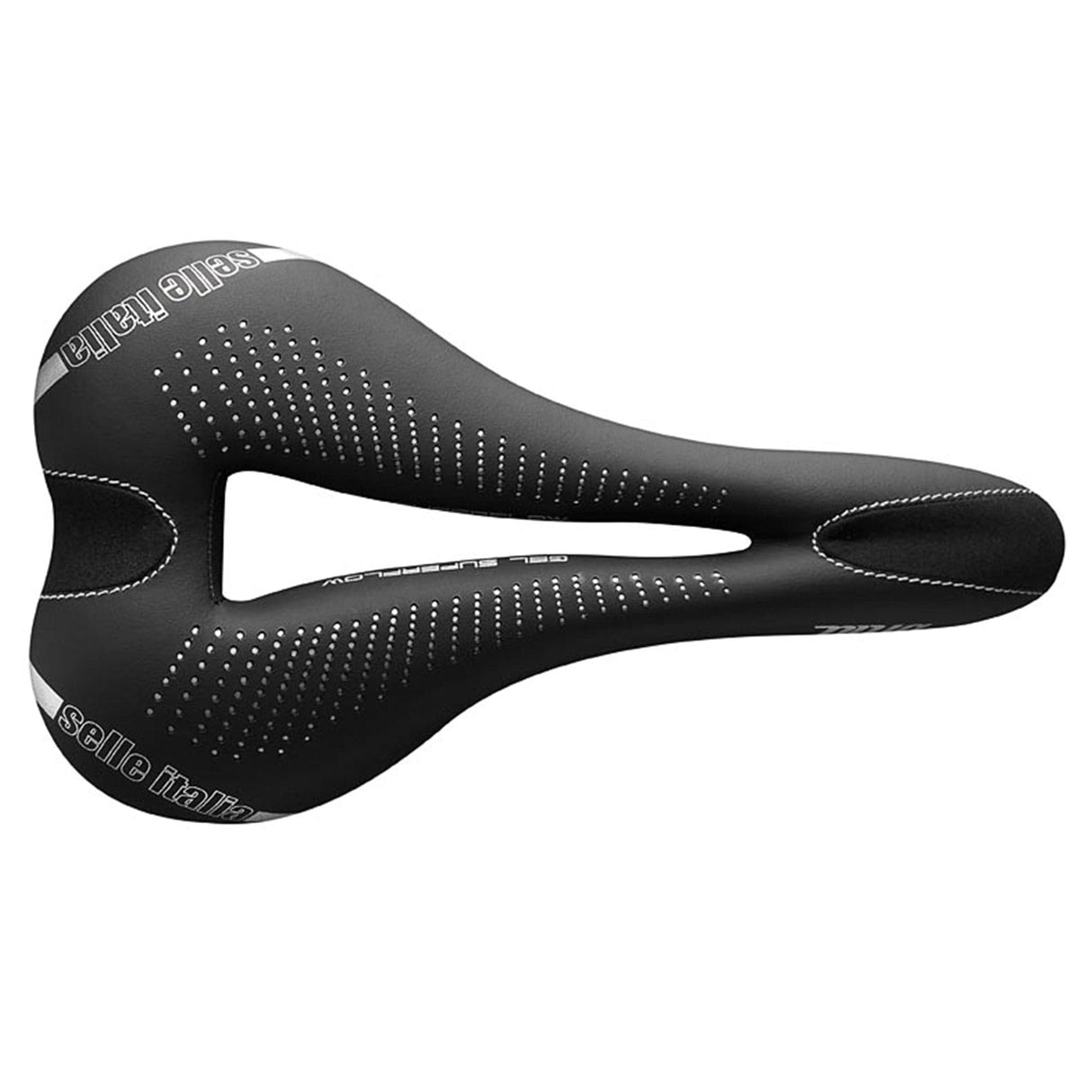 Selle Italia Diva Gel Ti316 Superflow Saddle: Black L3