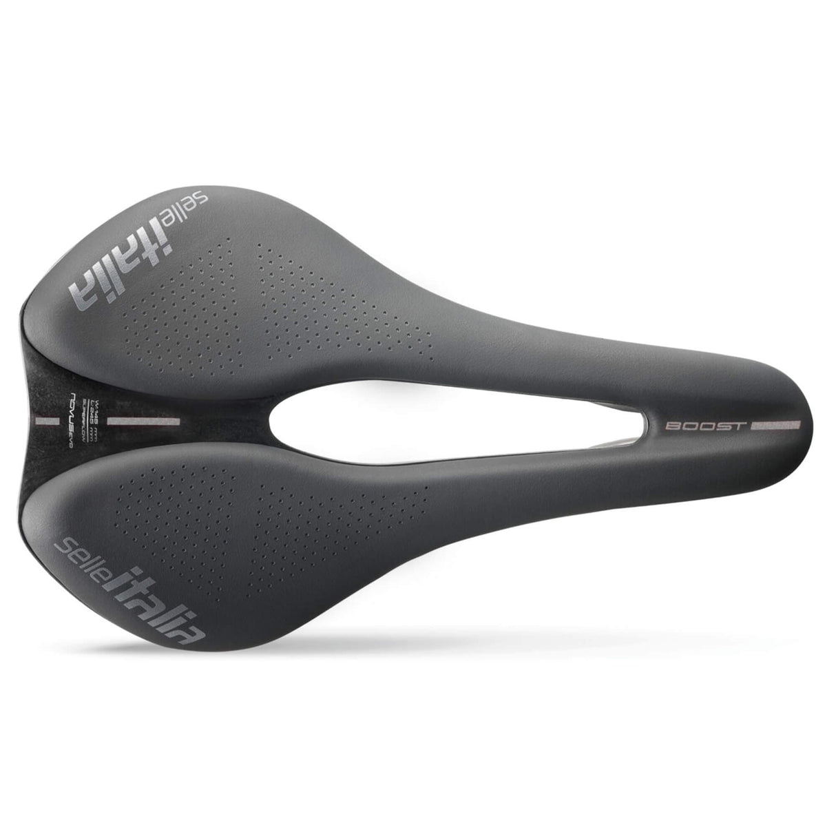 Selle Italia Novus Boost Evo Ti316 Superflow Saddle: Black L3