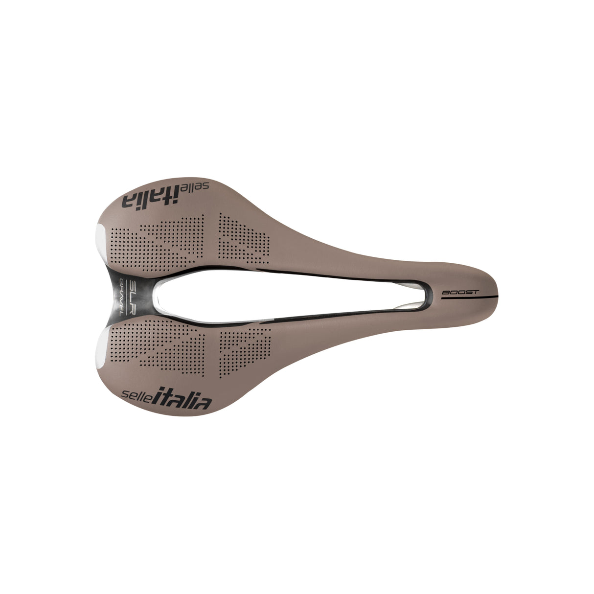 Selle Italia Slr Boost Gravel Ti316 Superflow Saddle: Mud Brown L3