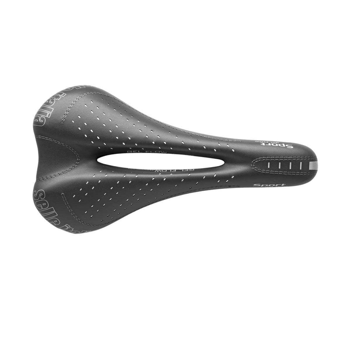 Selle Italia Sport Gel Saddle: Black S2