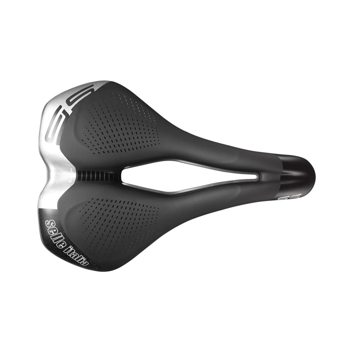 Selle Italia Max S5 Superflow Commuter Saddle: Black L3