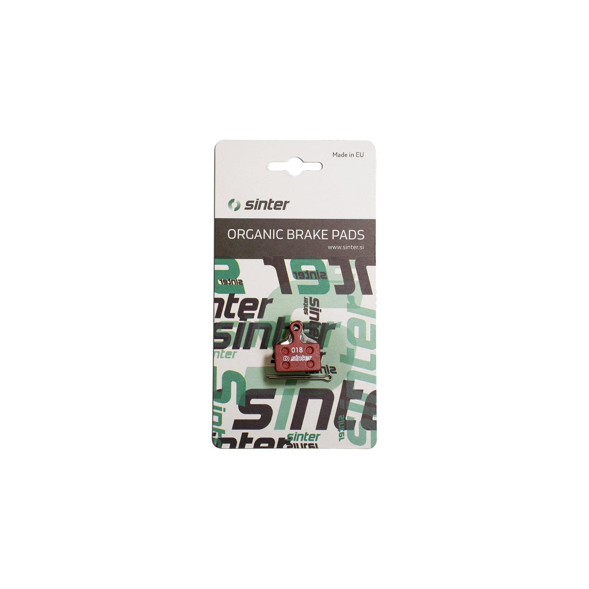 Sinter Disc Brake Pads - 018 Shimano K S514 - Single Pair Blister Pack: Red