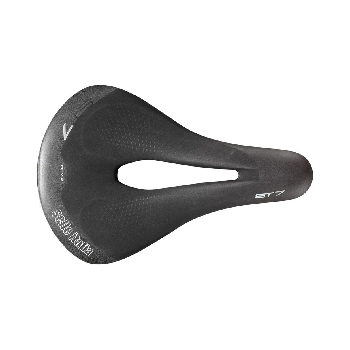 Selle Italia St7 Superflow Commuter Saddle: Black L3