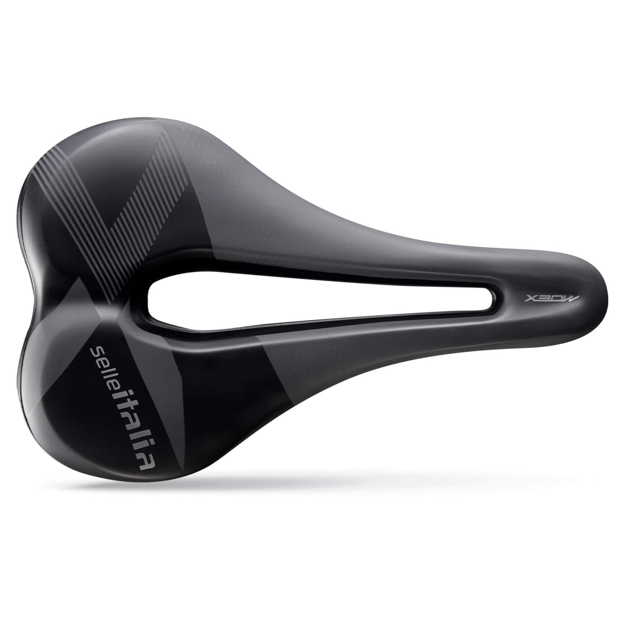 Selle Italia X-Bow Ti316 Superflow Saddle: Grey/Black S3