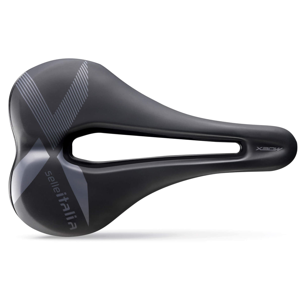 Selle Italia X-Bow Superflow Saddle: Black/Black S3