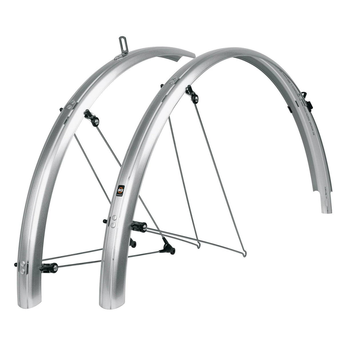 Sks Bluemels 28" Mudguard Set: Silver 28" 35Mm