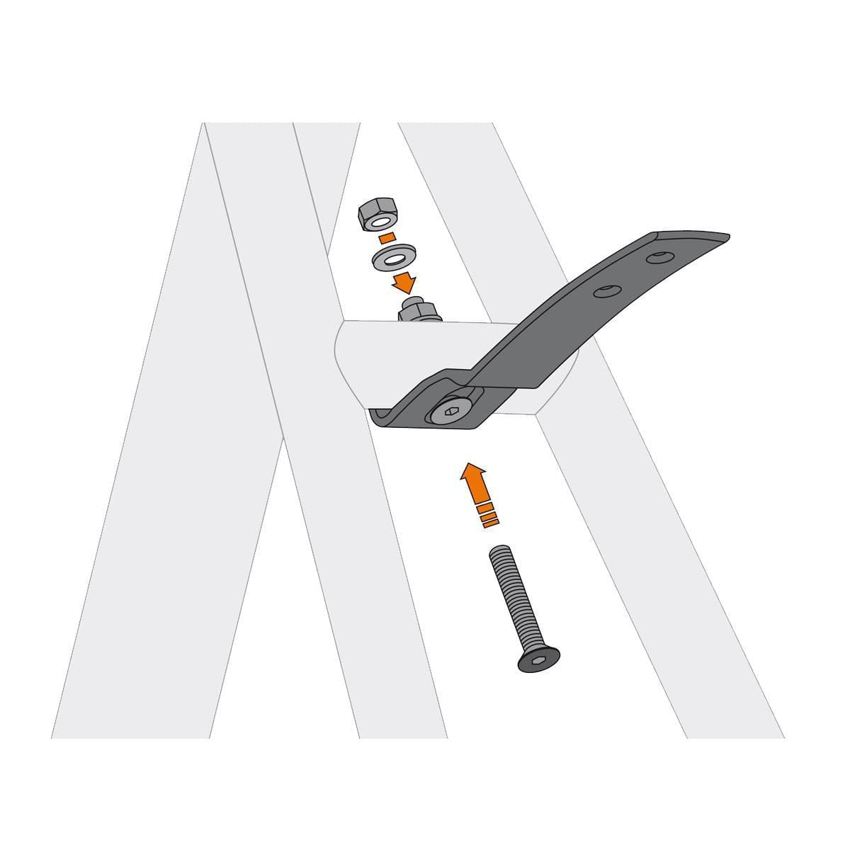 Sks Beavertail / Velo Top-Down Drill Bracket: