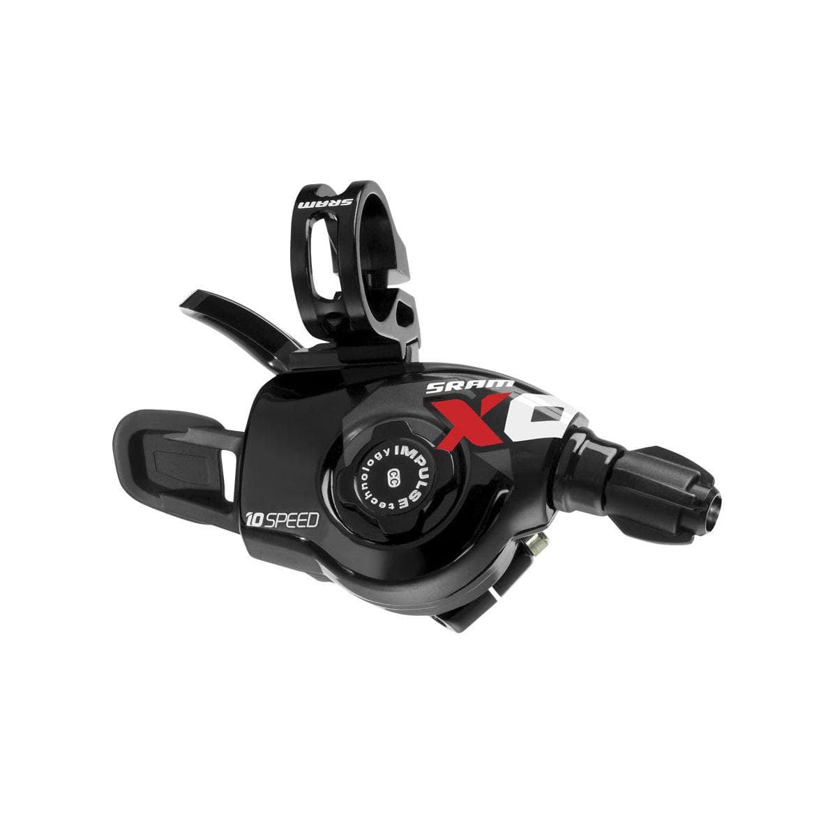 Sram X0 Shifter - Trigger - Bearing - 10 Speed Rear - Zeroloss - Red: Red 10 Speed