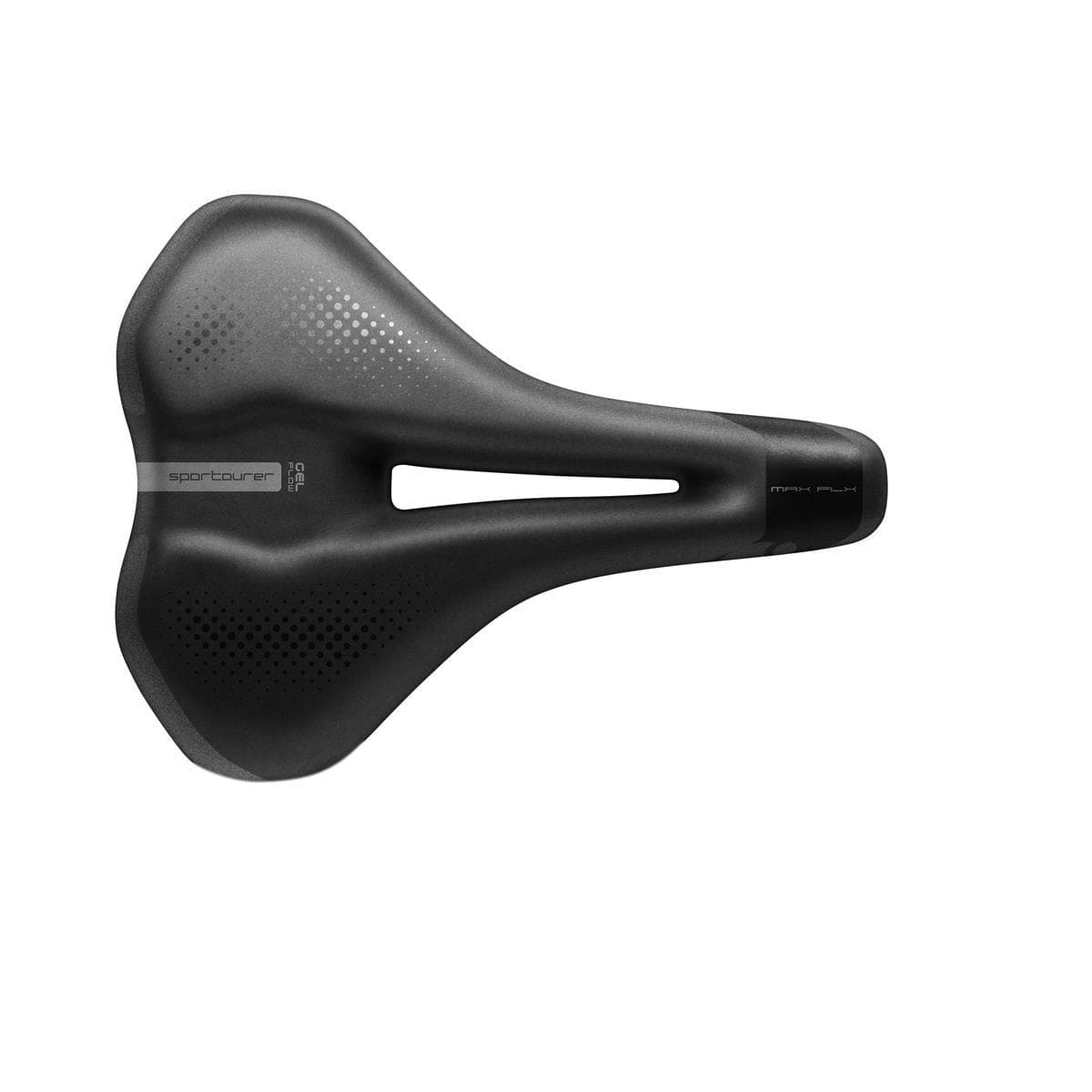 Sportourer Max Flx Gel Flow Saddle: Soft Touch Hi-Viz S2