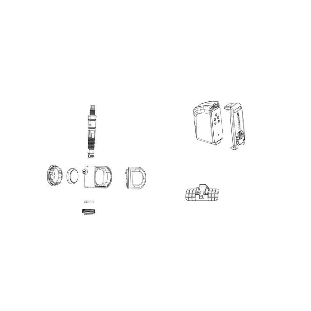 Clamp For Multiclics, Left And Right, Includes Bolts (Compatible With 24.0 Base Bar And Db S900 Aero Hrd Interface):