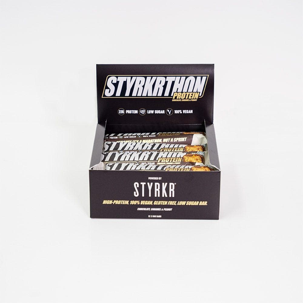 STYRKR - Styrkrthon - caramel, peanuts and chocolate x12