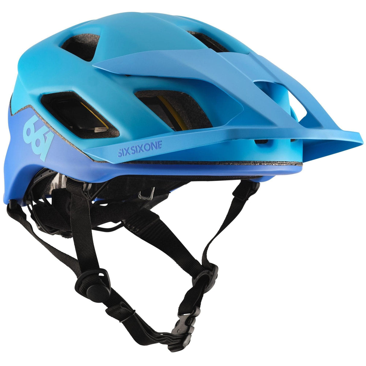 SixSixOne Crest Mips Helmet Blue/Blue M/L