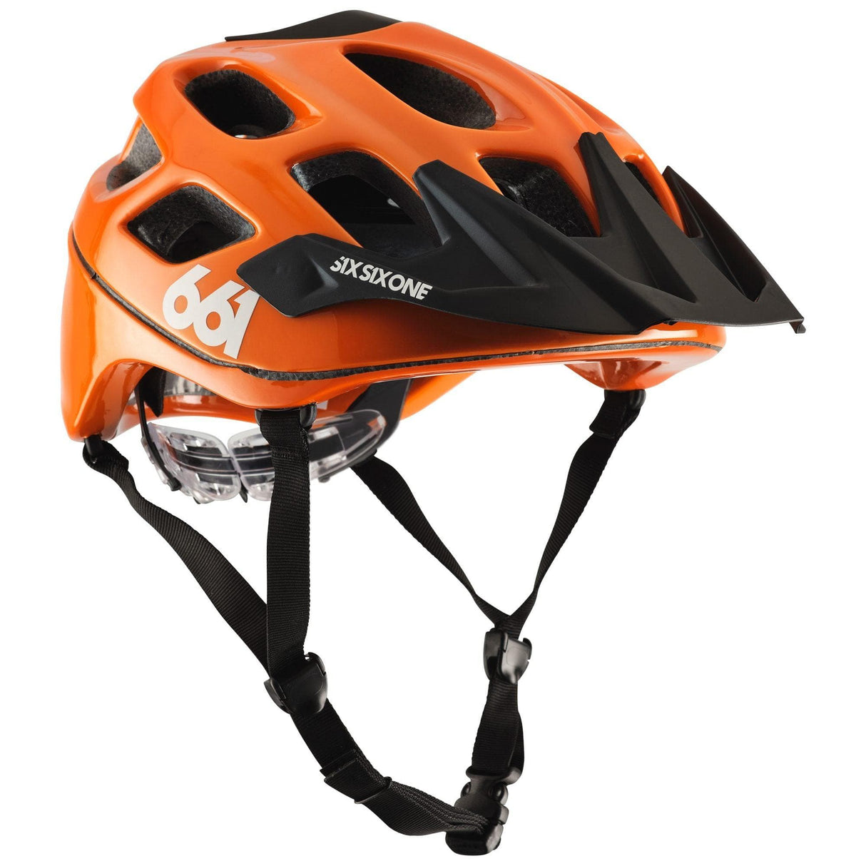 SixSixOne Recon Scout Helmet Orange L/XL