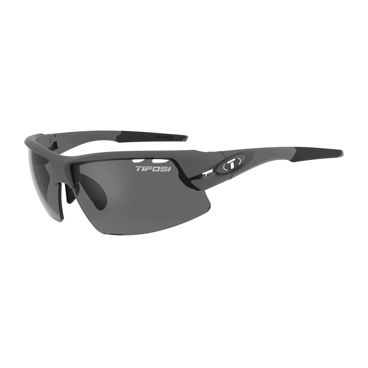 Tifosi Crit Matte Gunmetal Polarised Fototec Photochromic Smoke Lens Sunglasses 2018: Matte Gunmetal/Fototec Smoke