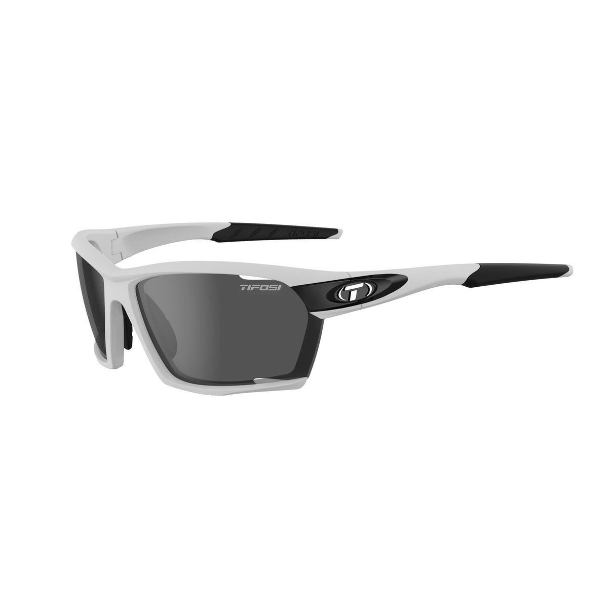 Tifosi Kilo Interchangeable Lens Sunglasses: White/Black/Smoke/Ac Red/Clear