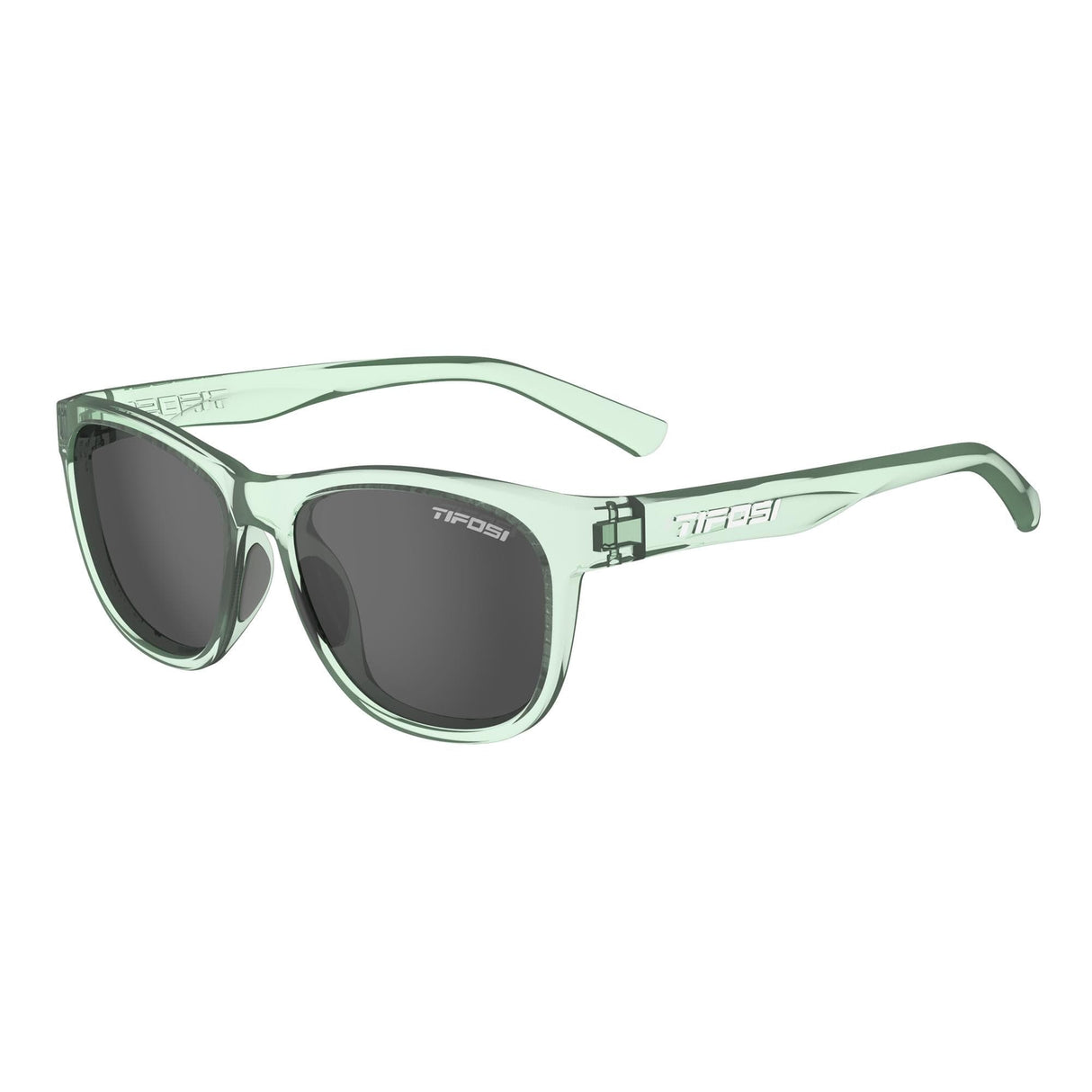 Tifosi Swank Single Lens Sunglasses 2020: Bottle Green/Smoke