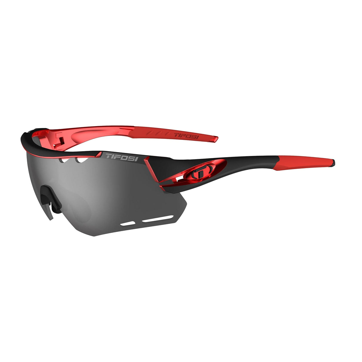 Tifosi Alliant Interchangeable Lens Eyewear 2018: Black/Red