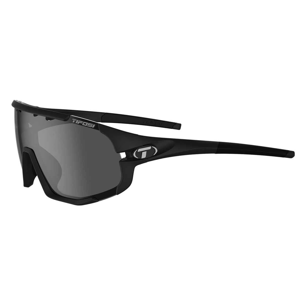 Tifosi Sledge Interchangeable Lens Sunglasses 2020: Matte Black