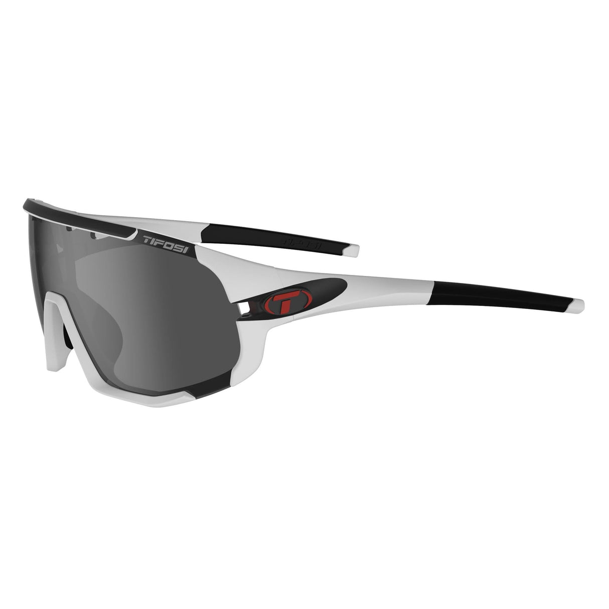 Tifosi Sledge Interchangeable Lens Sunglasses 2020: Matte White