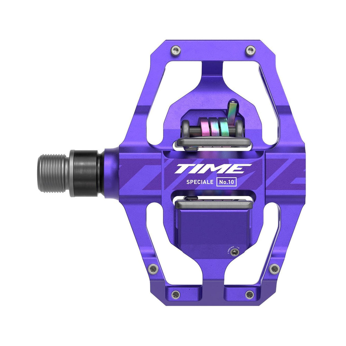 Time Pedal - Speciale 10 Large Mtb Pedals, Including Atac Standard Cleats: Purple