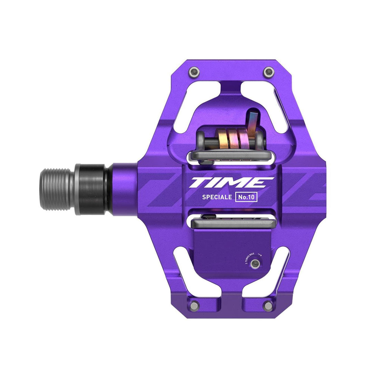 Time Pedal - Speciale 10 Small Mtb Pedals, Including Atac Standard Cleats: Purple