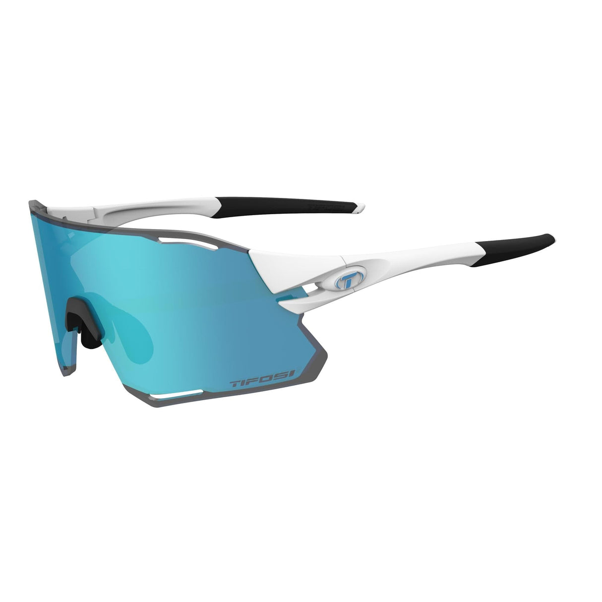 Tifosi Rail Race Interchangeable Clarion Lens Sunglasses (2 Lens Limited Edition) 2023: Matte White