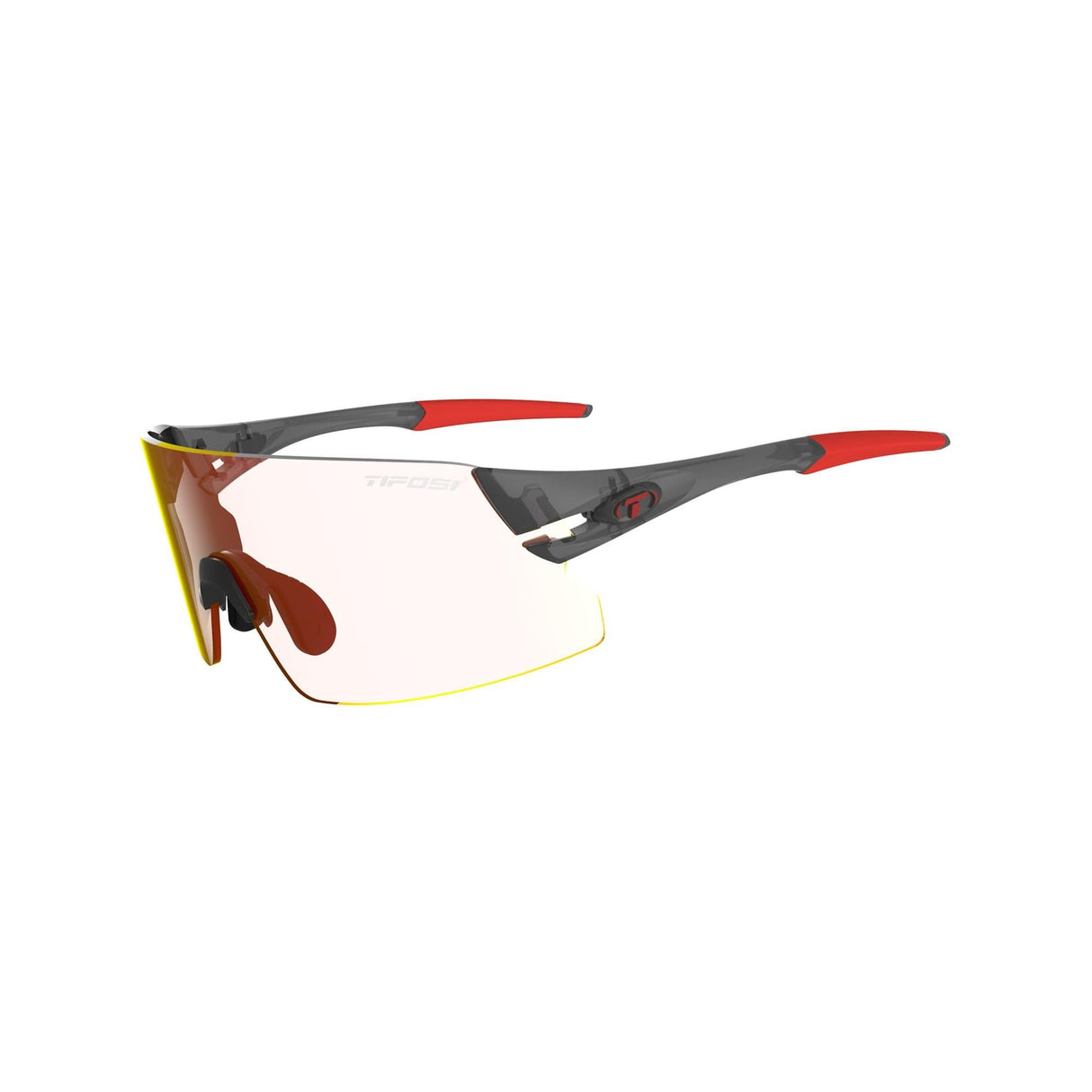 Tifosi Rail Xc Clarion Fototec Single Lens Sunglasses 2023: Satin Vapor