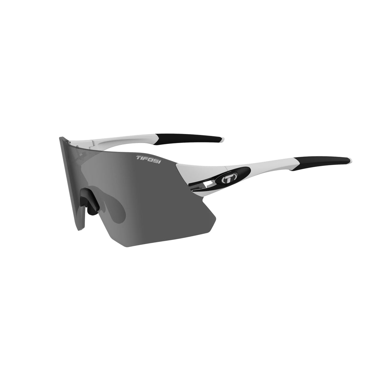 Tifosi Rail Interchangeable Lens Sunglasses 2022: White/Black