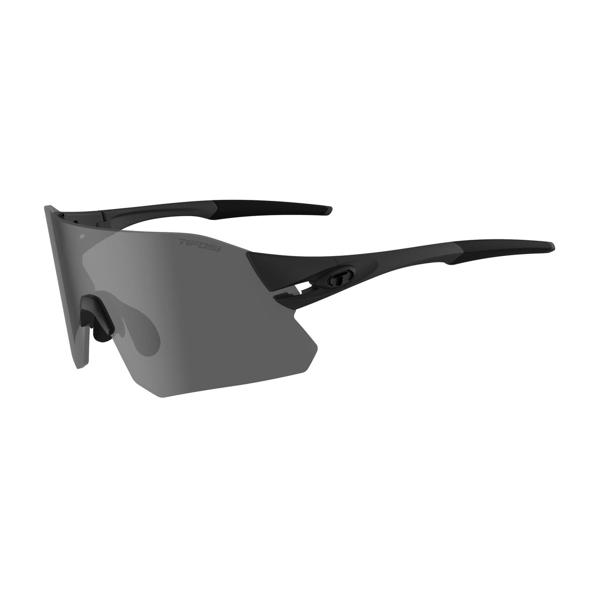 Tifosi Rail Interchangeable Lens Sunglasses 2022: Blackout Smoke