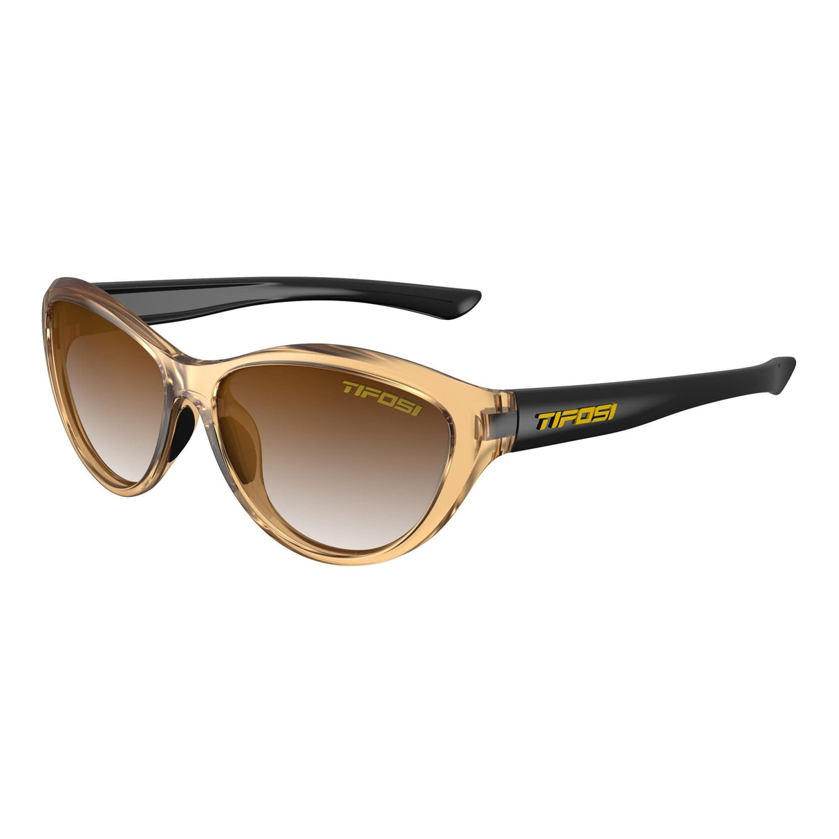 Tifosi Shirley Single Lens Sunglasses: Crystal Brown/Onyx