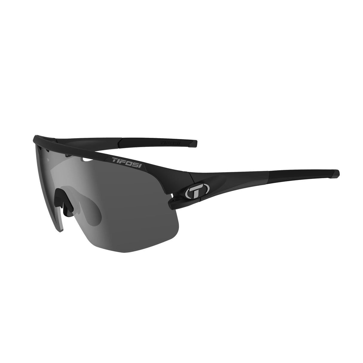 Tifosi Sledge Lite Interchangeable Lens Sunglasses 2021: Matte Black