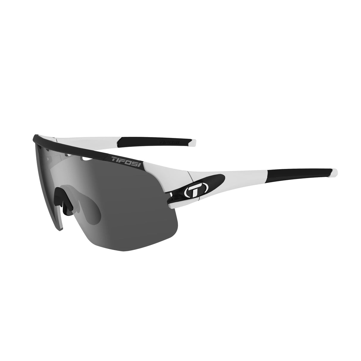 Tifosi Sledge Lite Interchangeable Lens Sunglasses 2021: Matte White