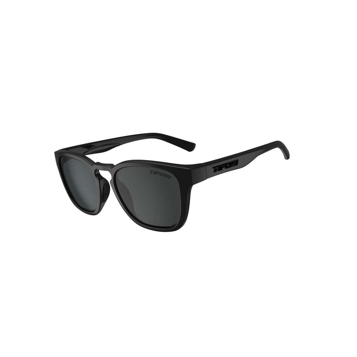 Tifosi Smirk Polarised Single Lens Sunglasses 2023: Blackout