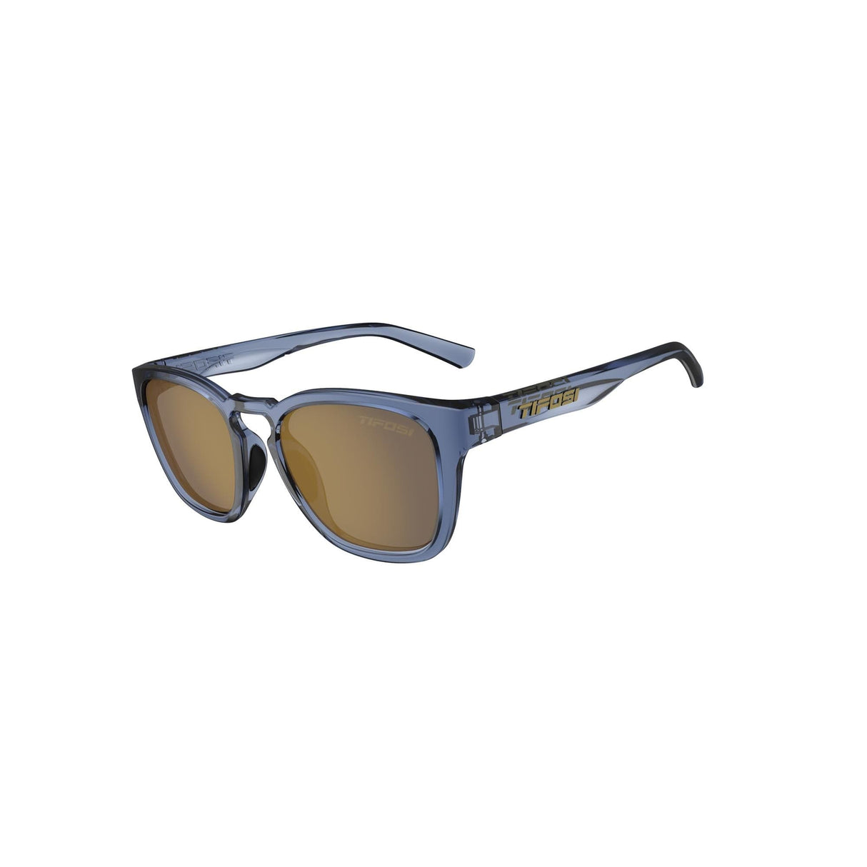 Tifosi Smirk Single Lens Sunglasses 2023: Crystal Denim