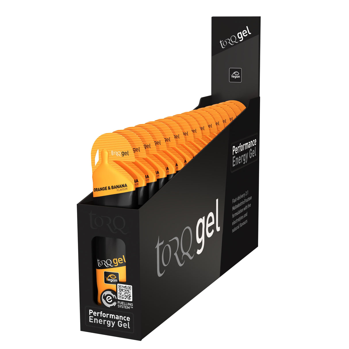 Torq Energy Gel (15X 45G): Orange & Banana