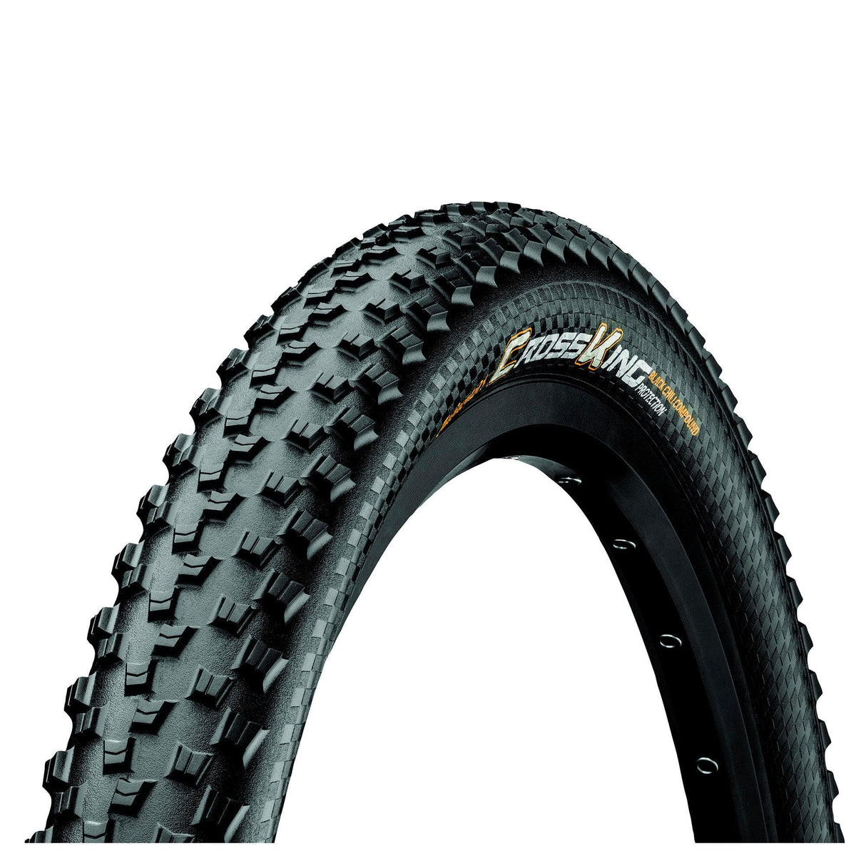 Continental Cross King Protection Tyre - Foldable Blackchili Compound: Black/Black 26X2.20"