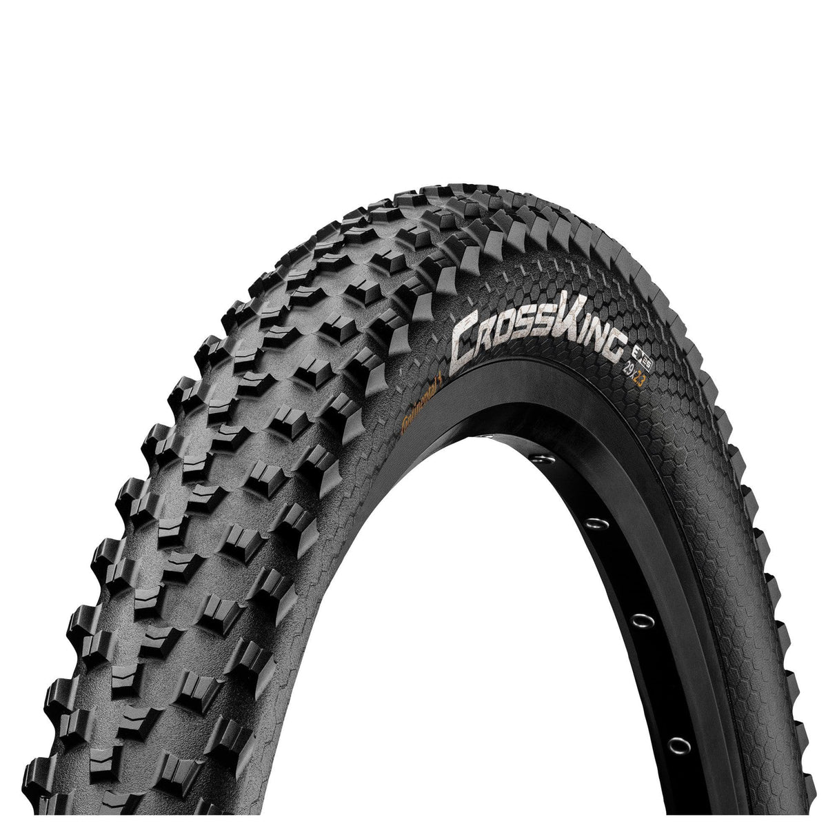 Continental Cross King Tyre - Wire Bead: Black/Black 27.5X2.30"