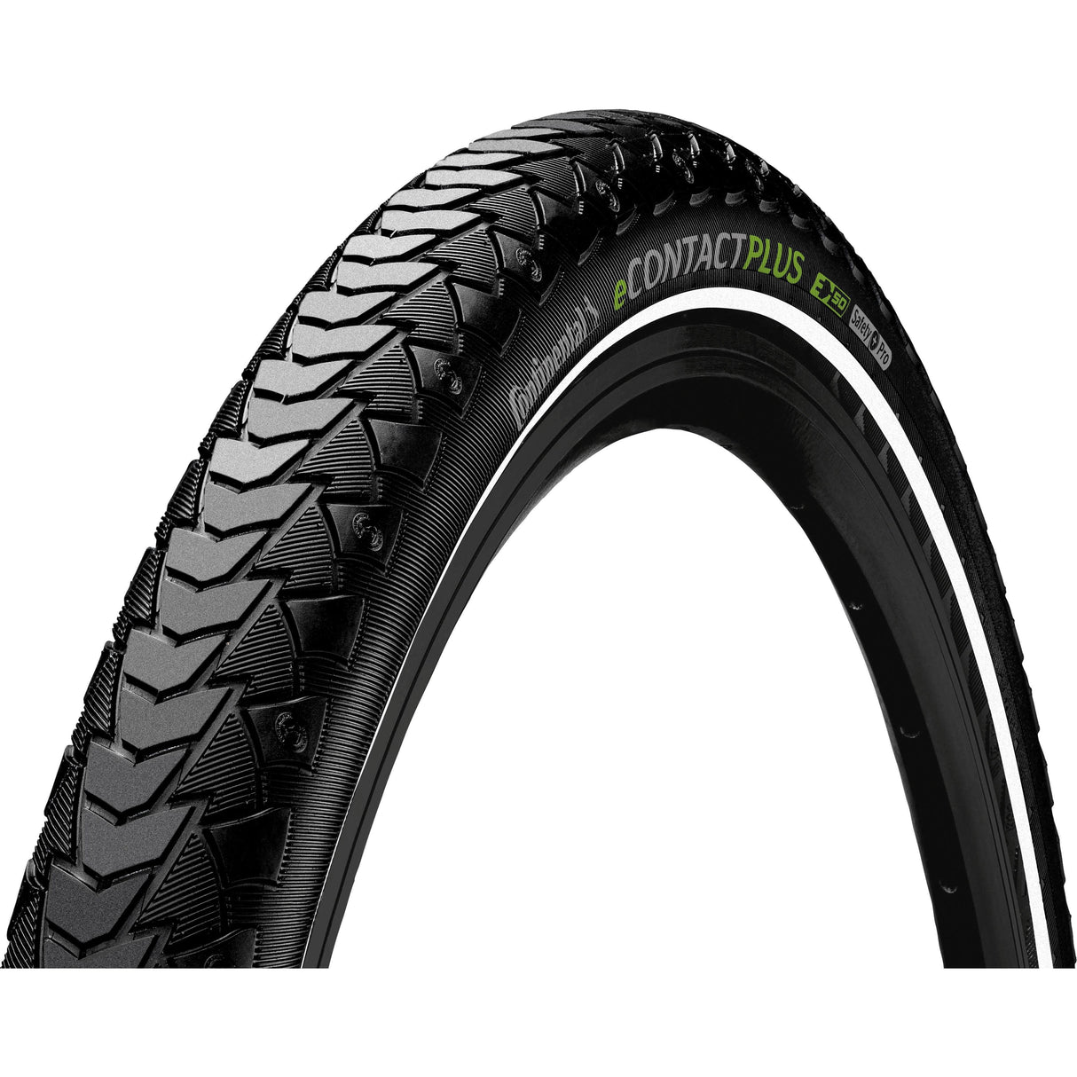 Continental Econtact Plus Reflex Wire Urban Tyre 2022: Black/Black - Rx 20X1.95"