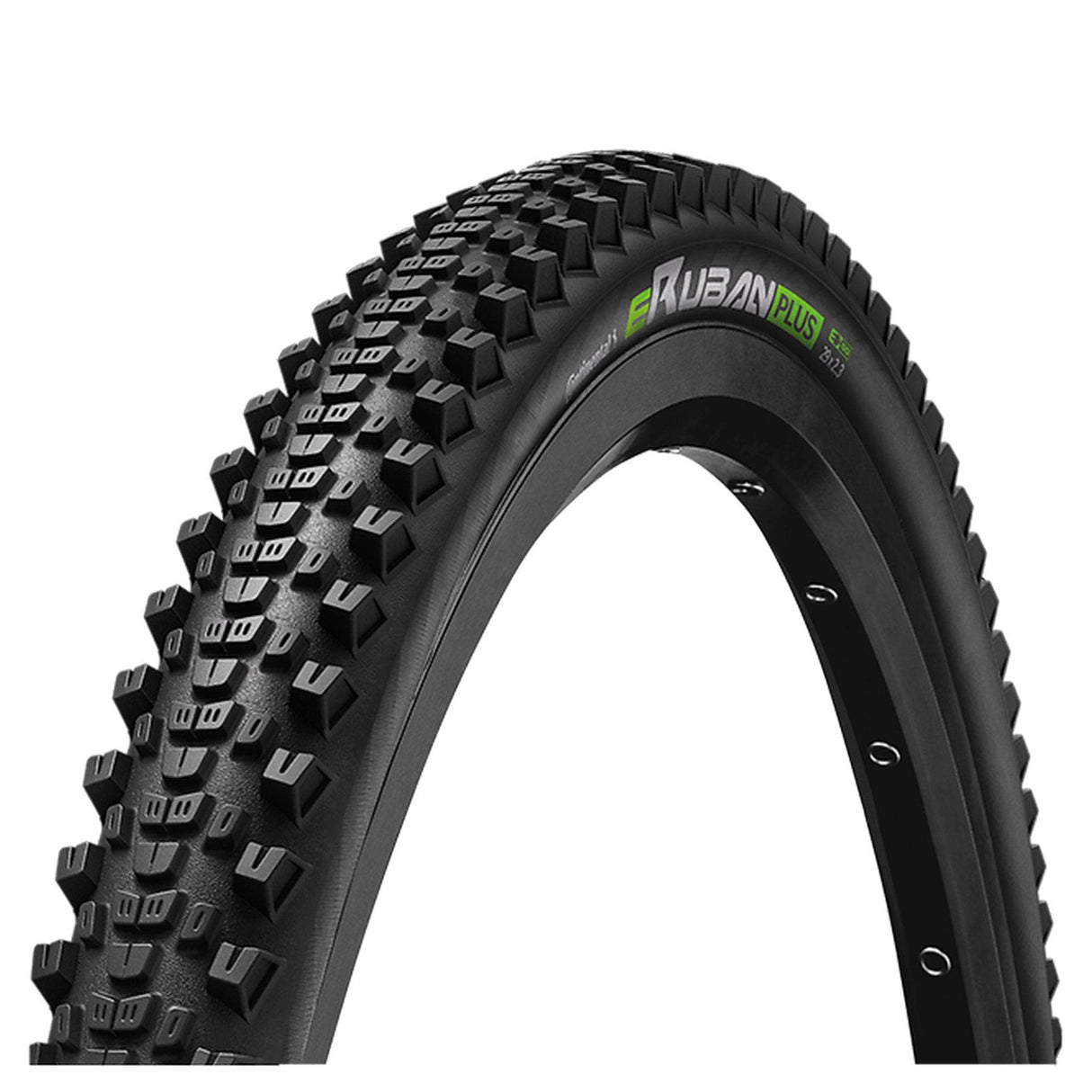 Continental Eruban Plus Tyre - Wire Bead: Black/Black 27.5X2.60"