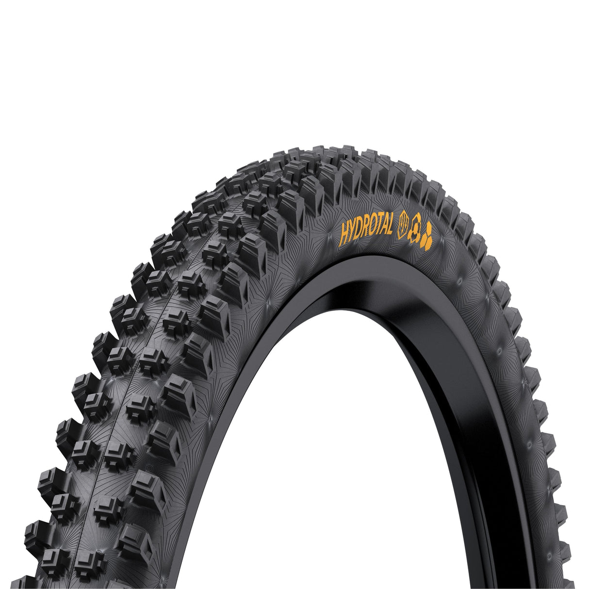 Continental Hydrotal Downhill Tyre - Supersoft Compound Foldable 2022: Black & Black 27.5X2.40"