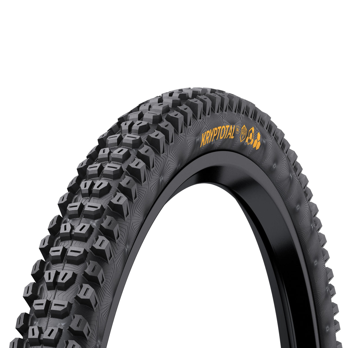 Continental Kryptotal Rear Trail Tyre - Endurance Compound Foldable 2022: Black & Black 29X2.60"