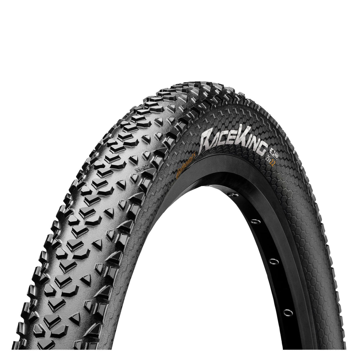 Continental Race King Tyre - Wire Bead Sl: Black/Black 29X2.20"