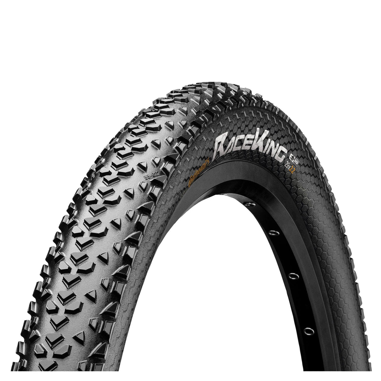 Continental Race King Tyre - Wire Bead: Black/Black 26X2.00"