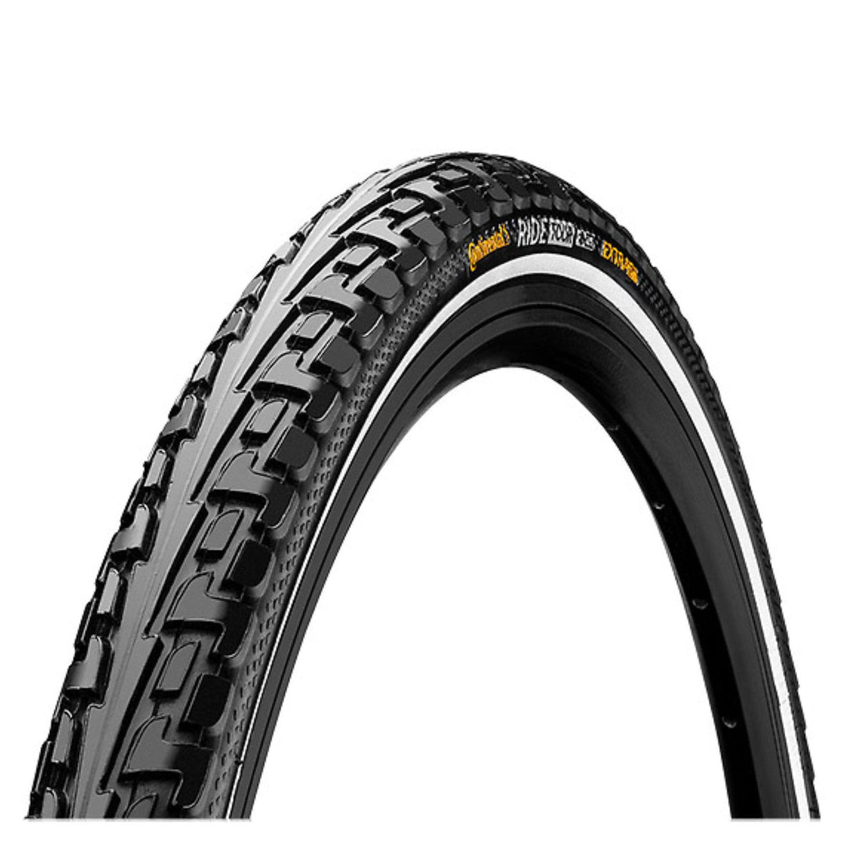 Continental Ride Tour Reflex Tyre - Wire Bead: Black/Black Reflex 20X1.75"