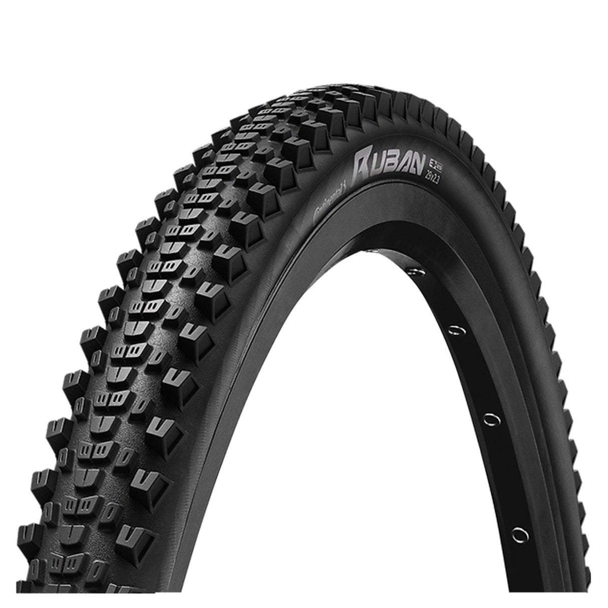 Continental Ruban Shieldwall Tyre - Foldable Puregrip Compound: Black/Black 27.5X2.10"