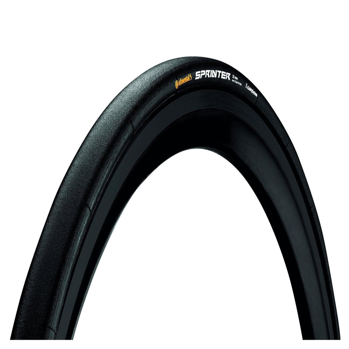 Continental Sprinter Tyre - Tubular Blackchili Compound: Black/Black 28"X22Mm