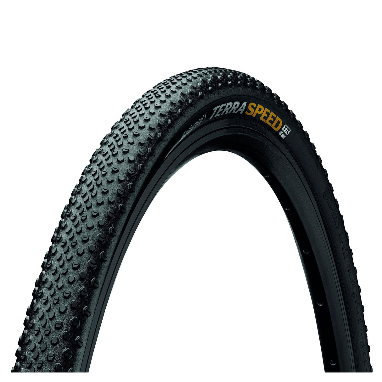 Continental Terra Speed Protection Tyre - Foldable Blackchili Compound: Black/Black 700X35C