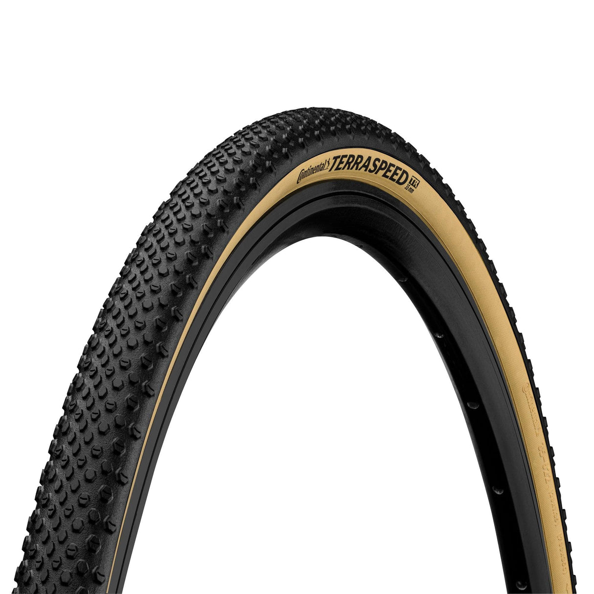 Continental Terra Speed Protection Tyre - Foldable Blackchili Compound: Black/Cream 700X35C