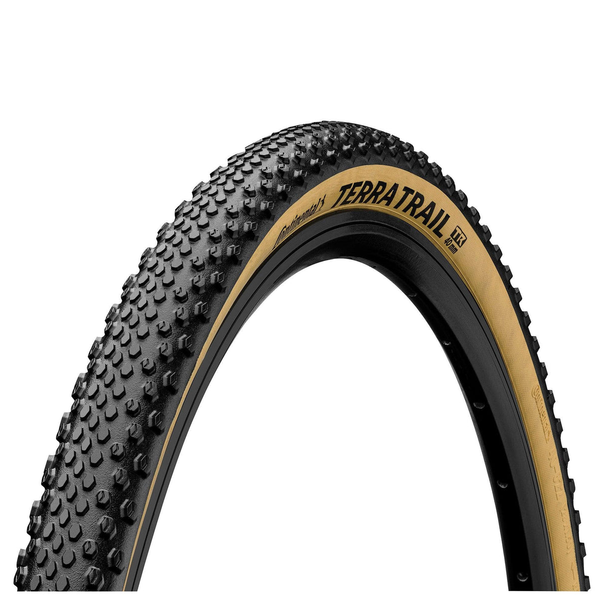 Continental Terra Trail Protection Tyre - Foldable Blackchili Compound: Black/Cream 700X40C